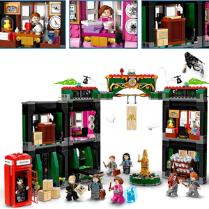 لگو هری پاتر وزارت سحر و جادو 990 قطعه مدل 76403 Lego Harry Potter Ministry of Magic-اسباب بازی